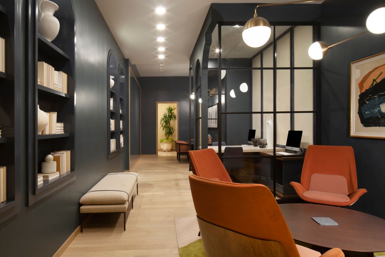 Work lounge at The Westin Riverwalk San Antonio