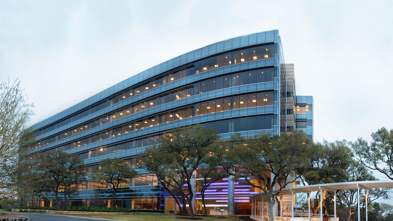 Dimensional Place, glass tower at 6300 Bee Caves Rd, Austin